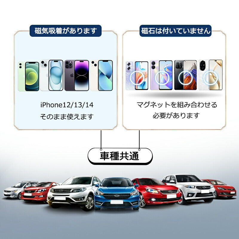 【送料無料】車載スマホホルダー マグネット